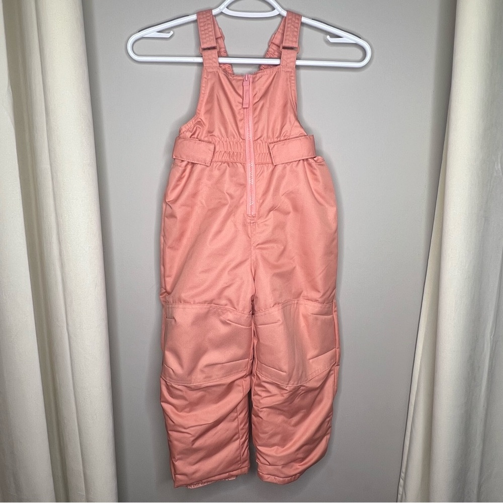 Cat and Jack 3T Light Pink Snow Pants Overalls